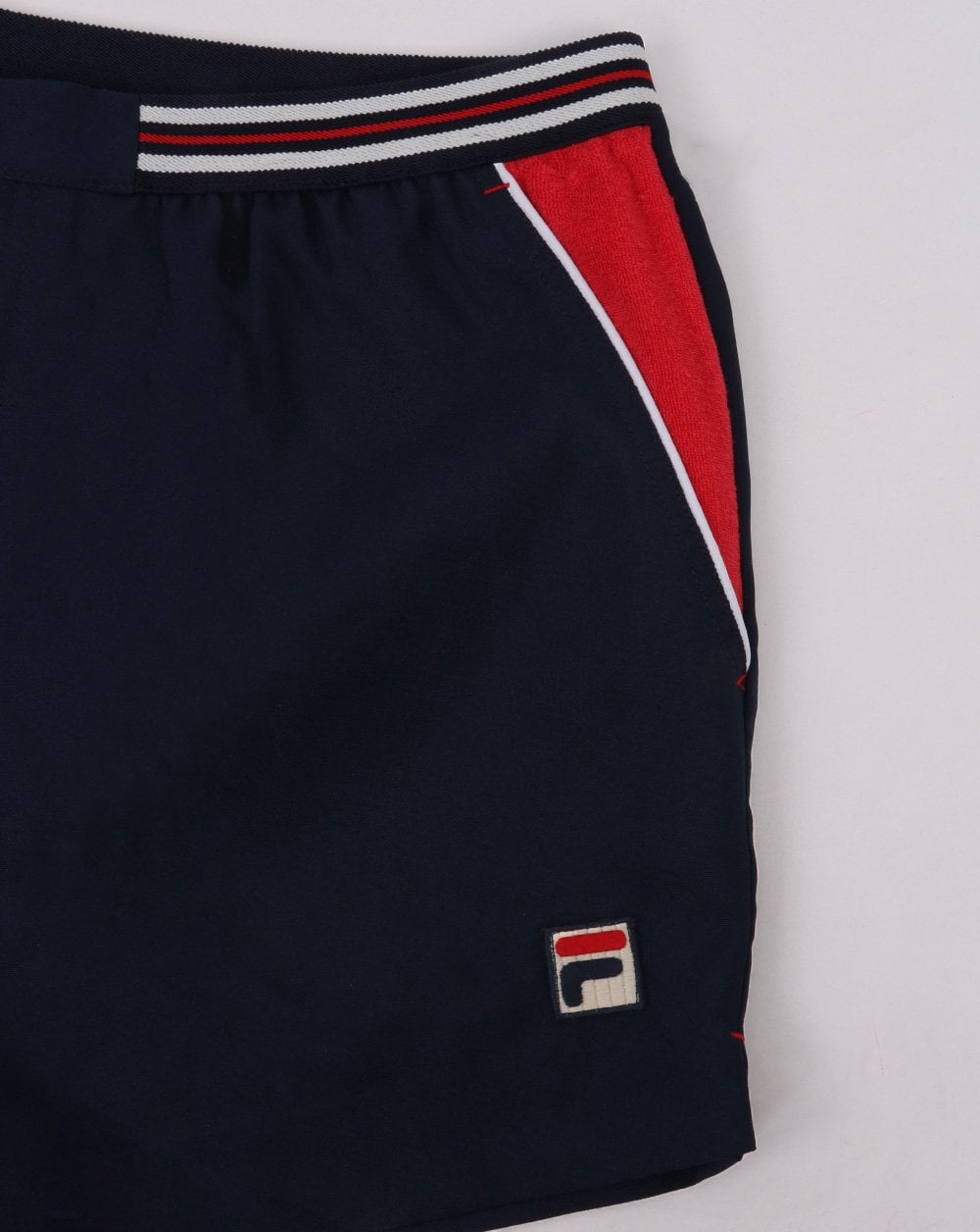 Fila Vintage High Tide 4 Shorts Navy/red