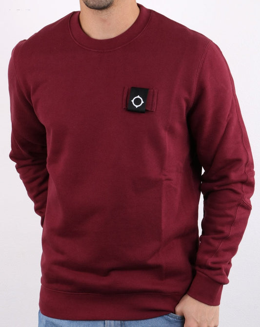 Ma.Strum Ma.strum Training Crew Sweatshirt Spartan Red