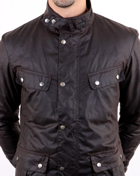 Barbour International Barbour International Duke Wachsjacke Rost