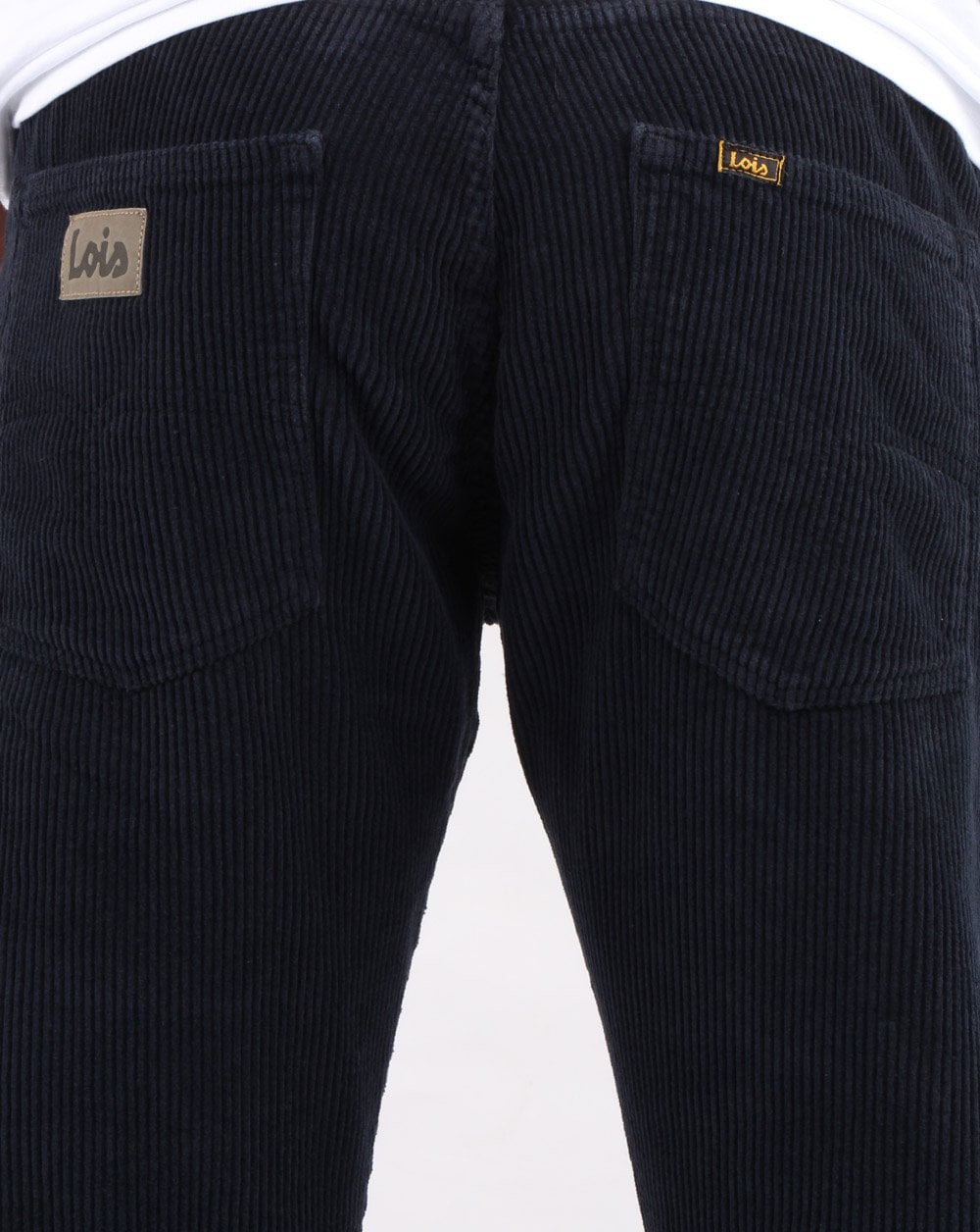 Lois Tapered Mid Cords Cords Navy
