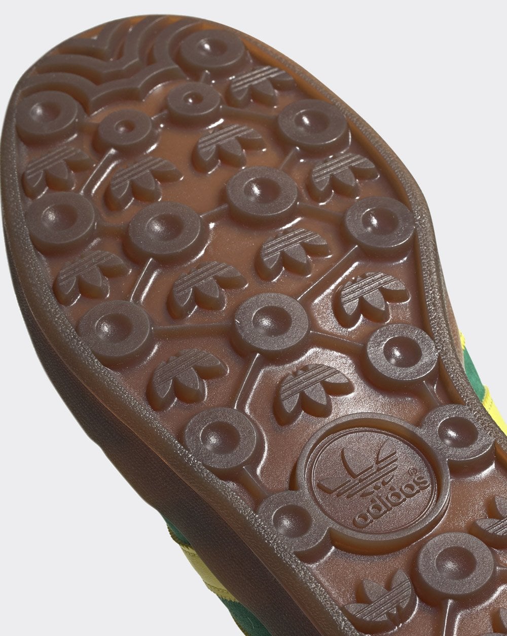 Adidas Gazelle Indoor-Sneaker Grün/Gelb