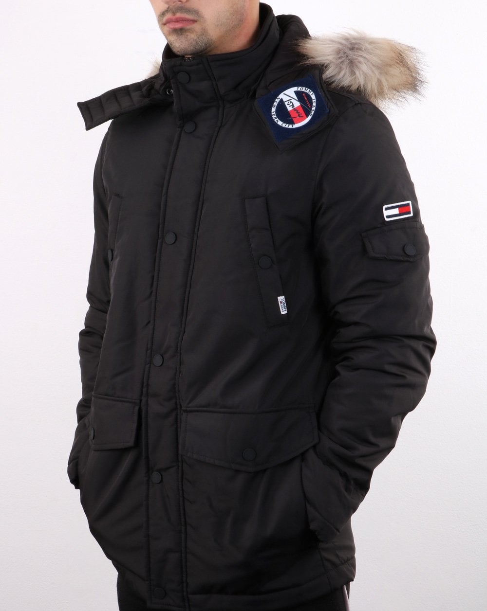 Tommy Hilfiger Technical Parka Black