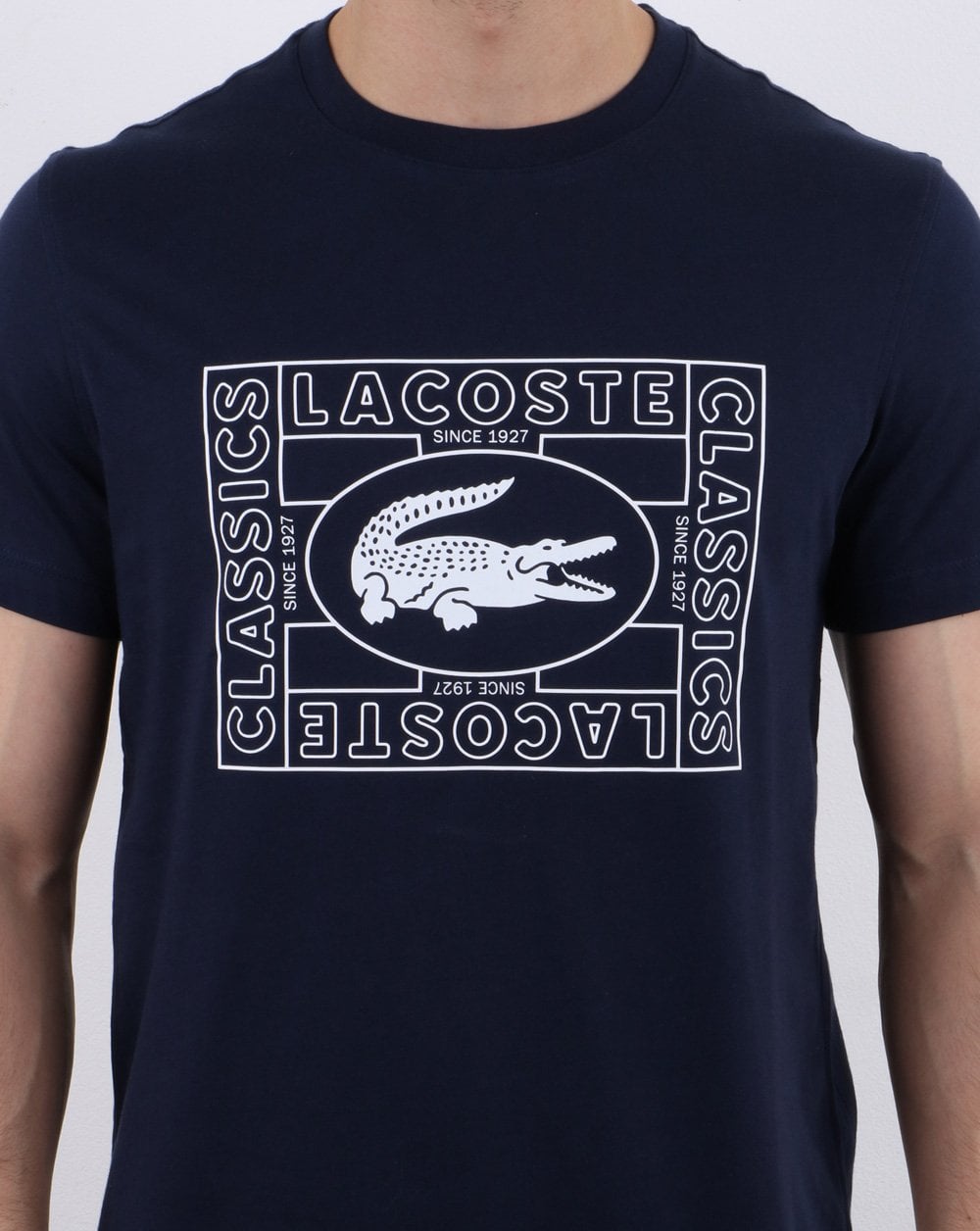 Lacoste Logo T-shirt Navy
