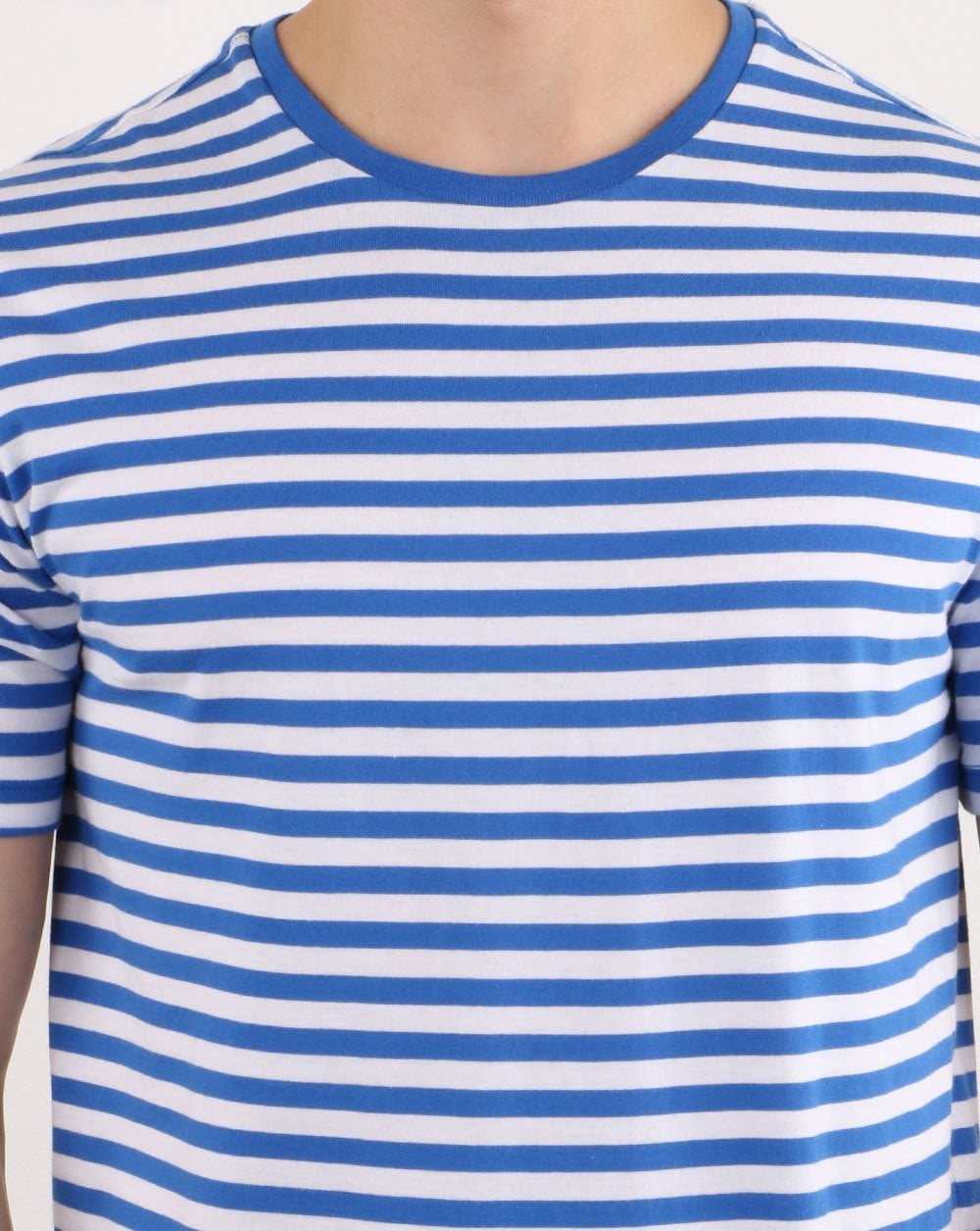Benetton Stripe T-shirt Blue