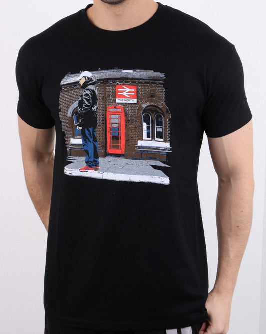 80s Casuals 80er Casuals The North T-Shirt Schwarz