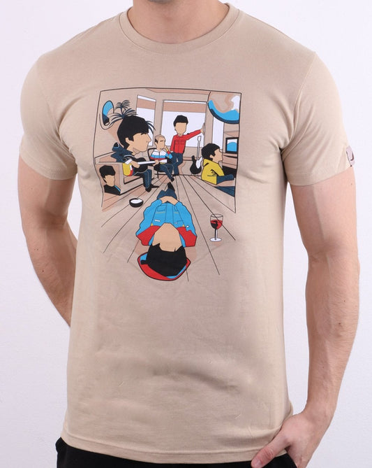 80s Casual Classics 80er Casual Classics Definitely Minty T-Shirt Sand