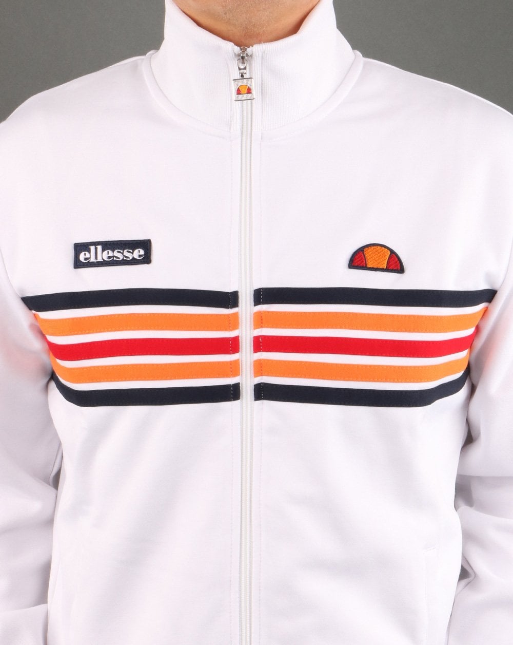 Ellesse Elite Track Top White