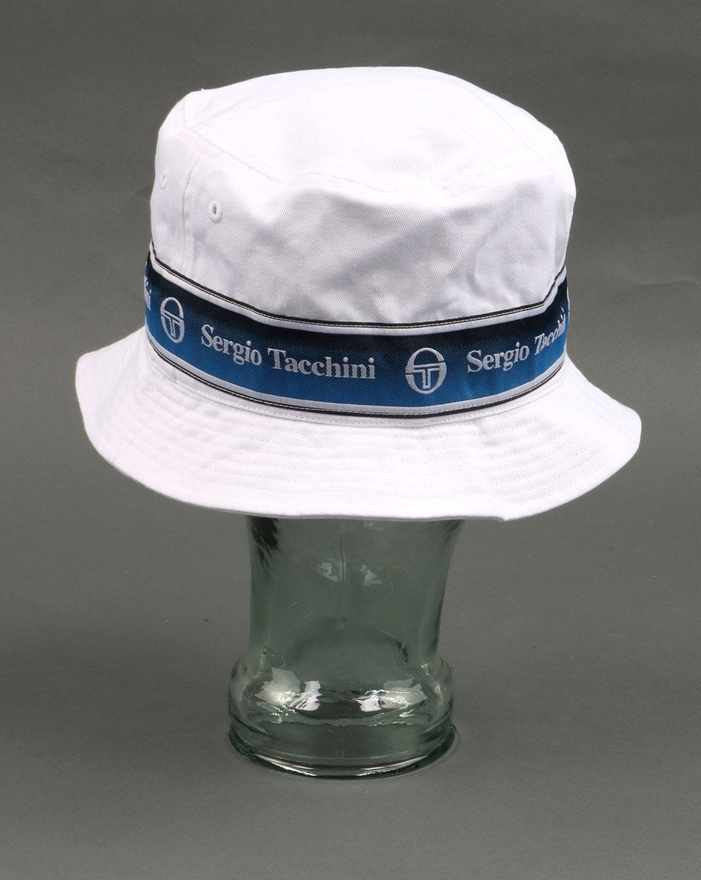 Sergio Tacchini Bucket Hat White