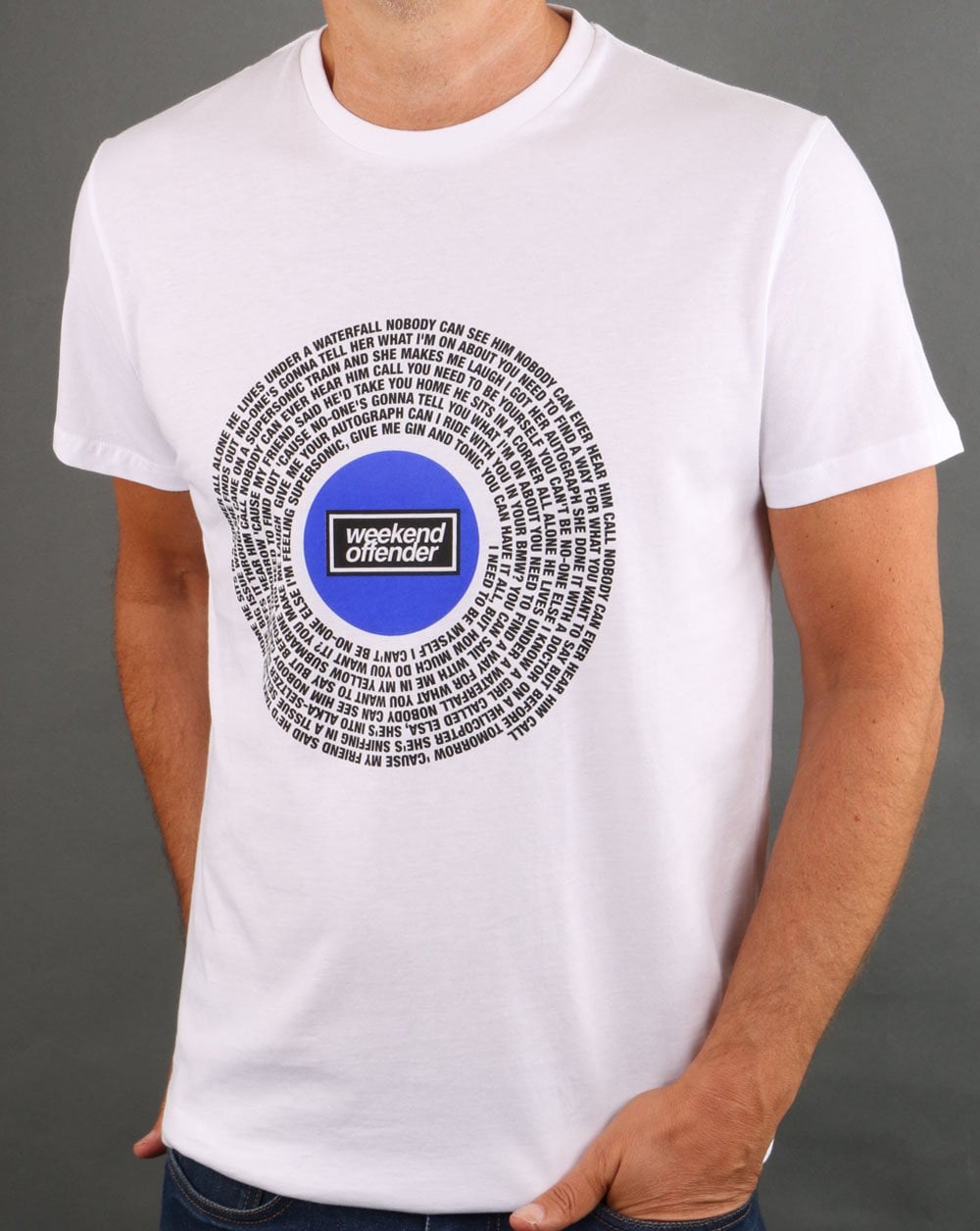 Weekend Offender Supersonic T-shirt White