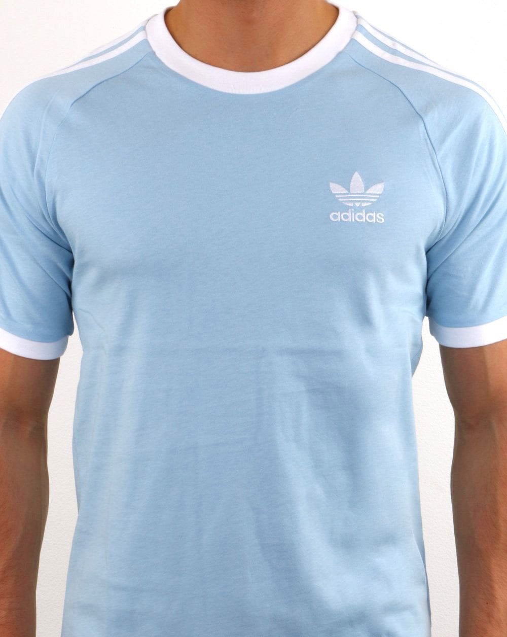 Adidas Originals 3 Stripes T Shirt Sky