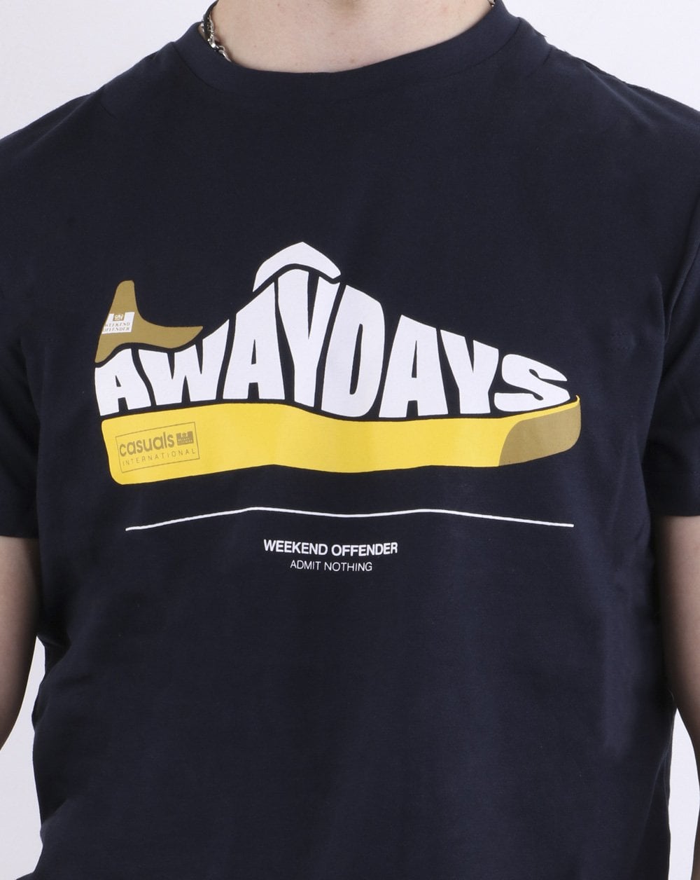 Weekend Offender Forest T Shirt Navy