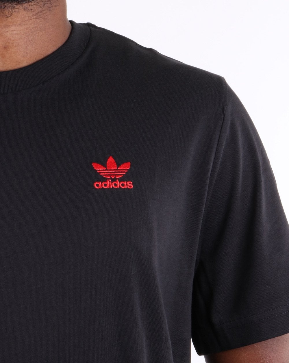 Adidas Originals T-Shirt Schwarz/Rot