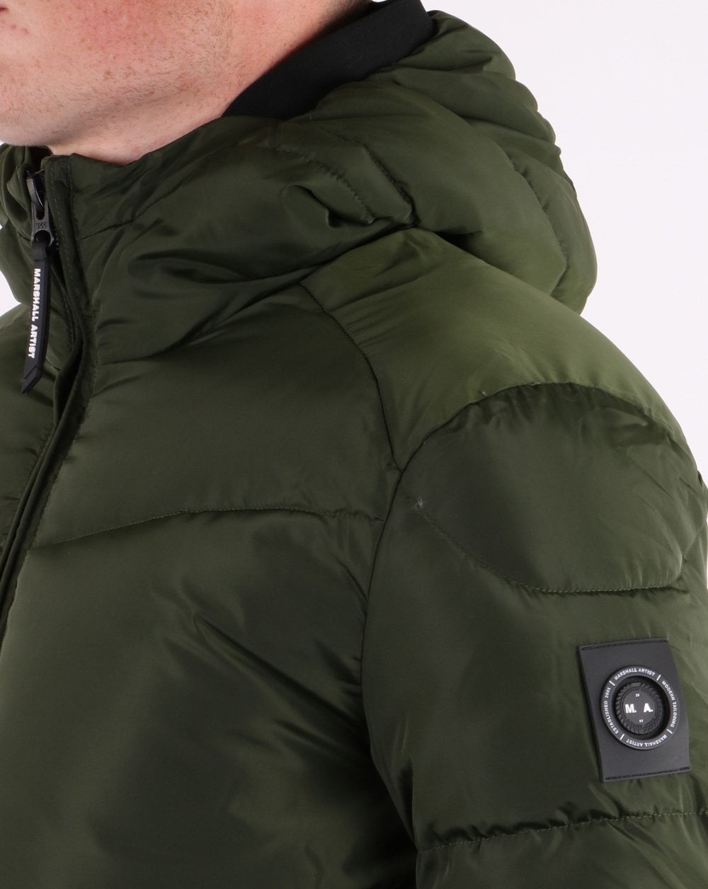 Marshall Artist Paninaro Bubble Jacket Khaki