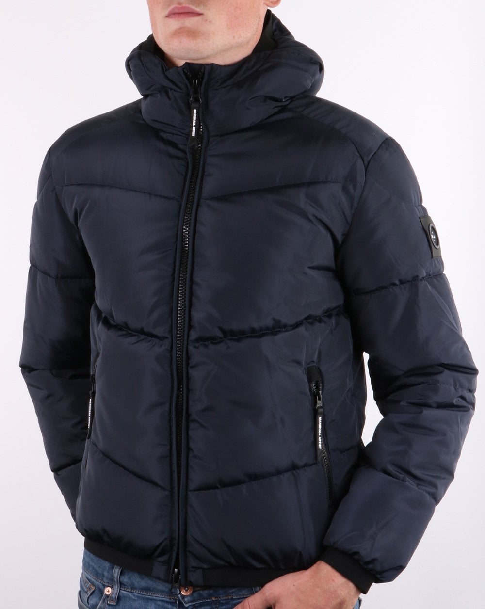 Marshall Artist Paninaro Bubble Jacket Navy