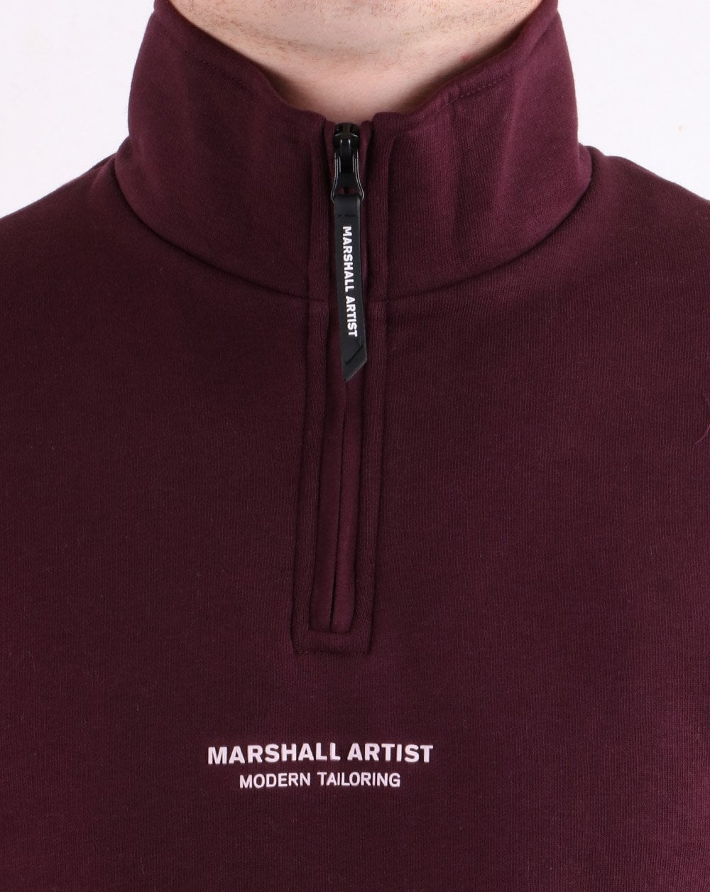 Marshall Artist Siren Half Zip Sweatshirt Fig
