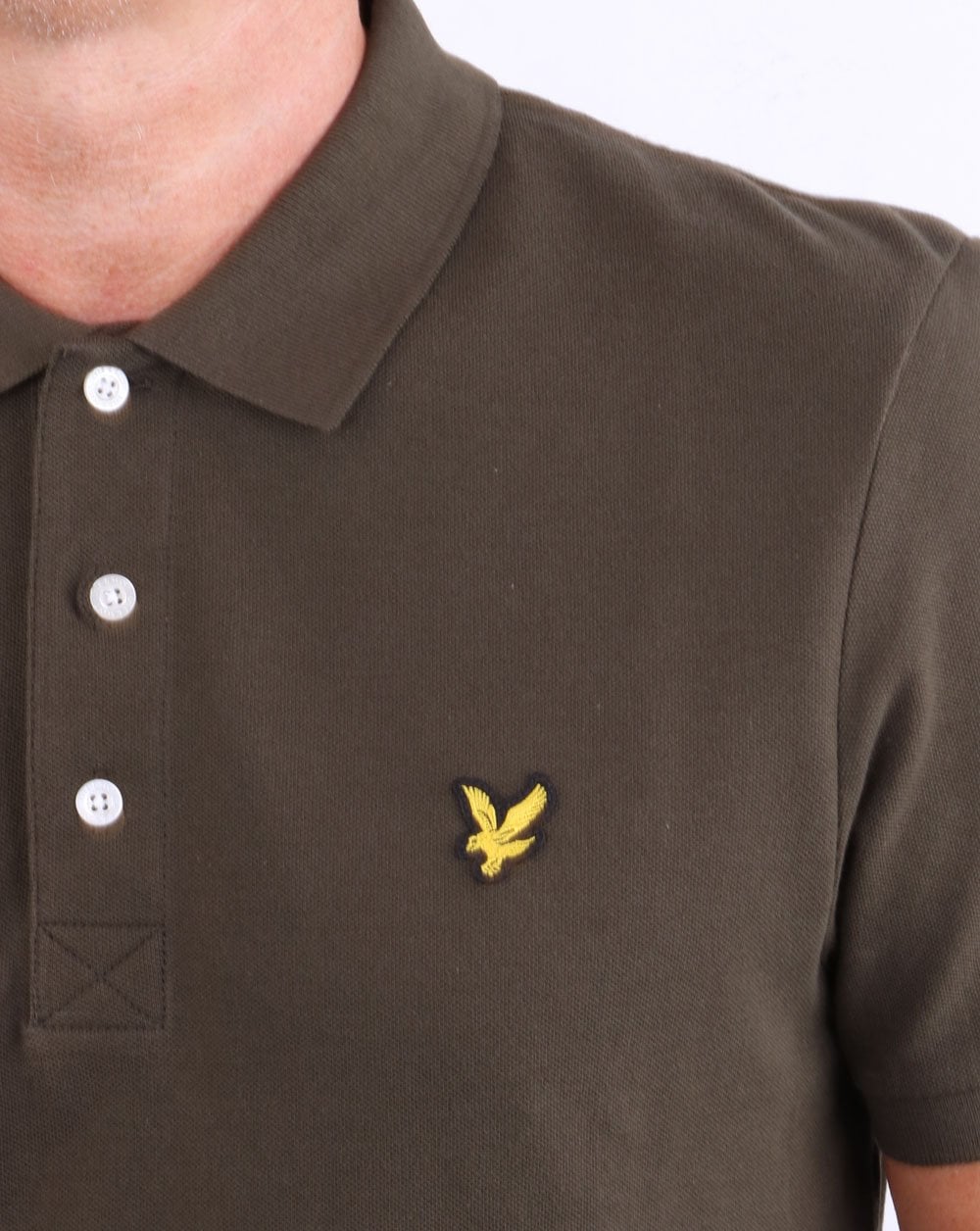Lyle And Scott Polo Shirt Trek Green