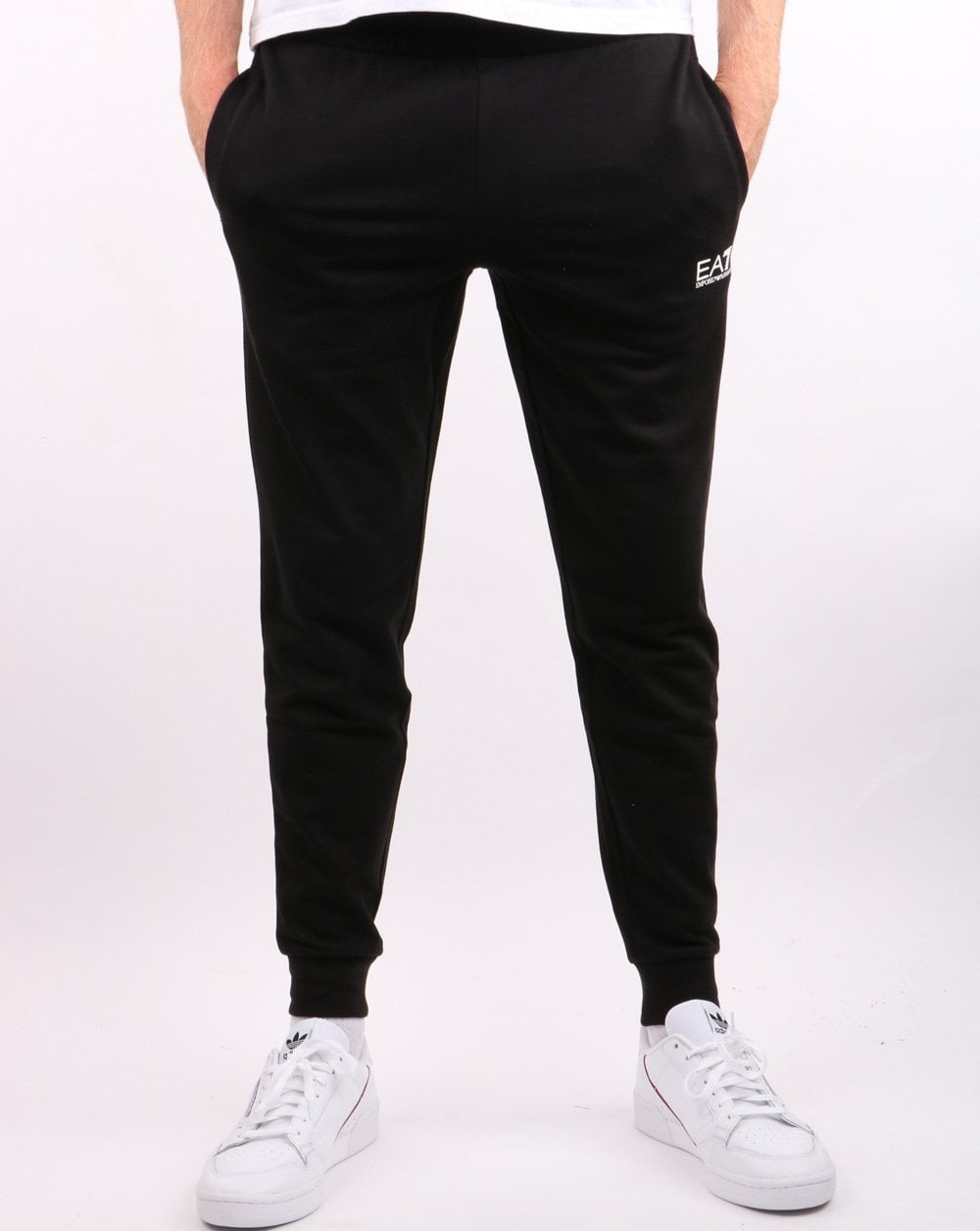 Emporio Armani EA7 Track Pant Black/White