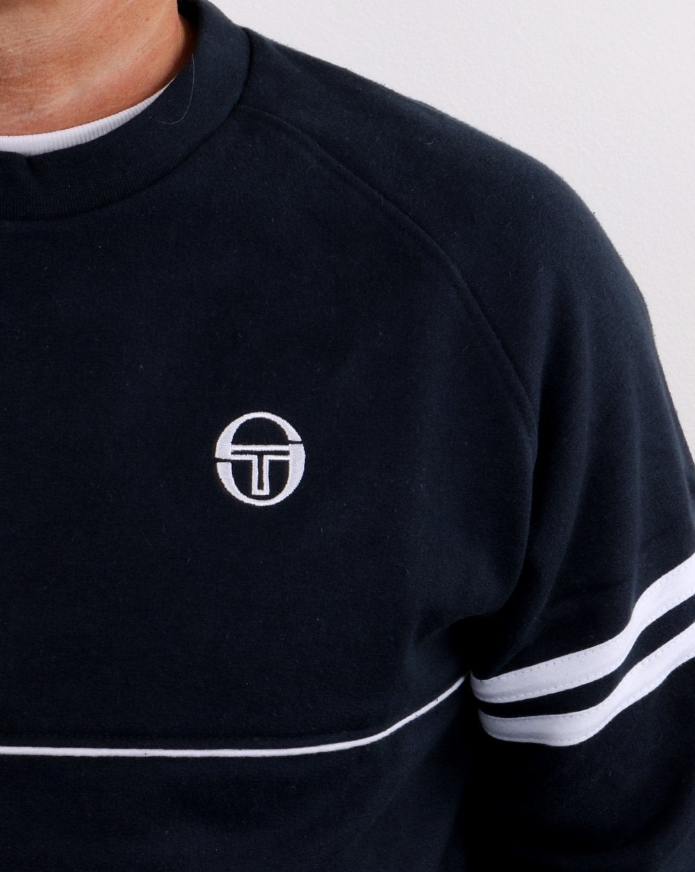 Sergio Tacchini Orion Sweatshirt Navy/white