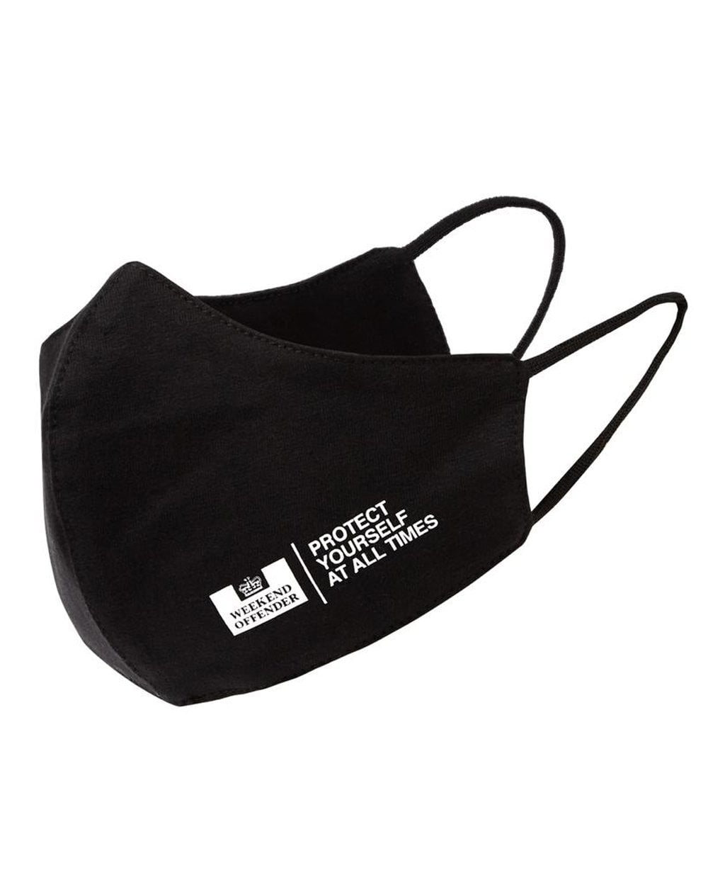 Weekend Offender Protect Yourself Mask Black