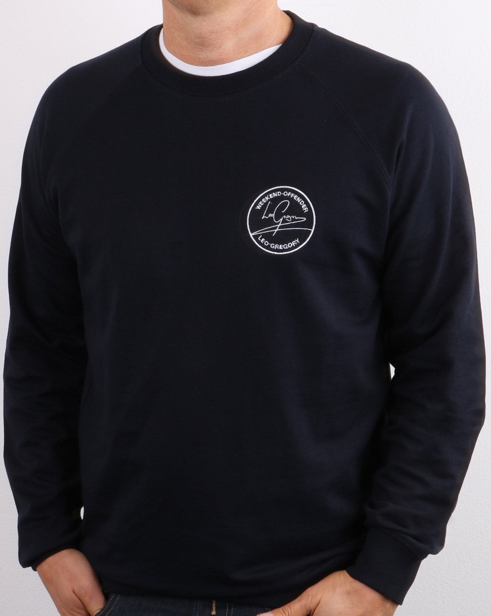 Weekend Offender Leo Gregory Sweat Navy