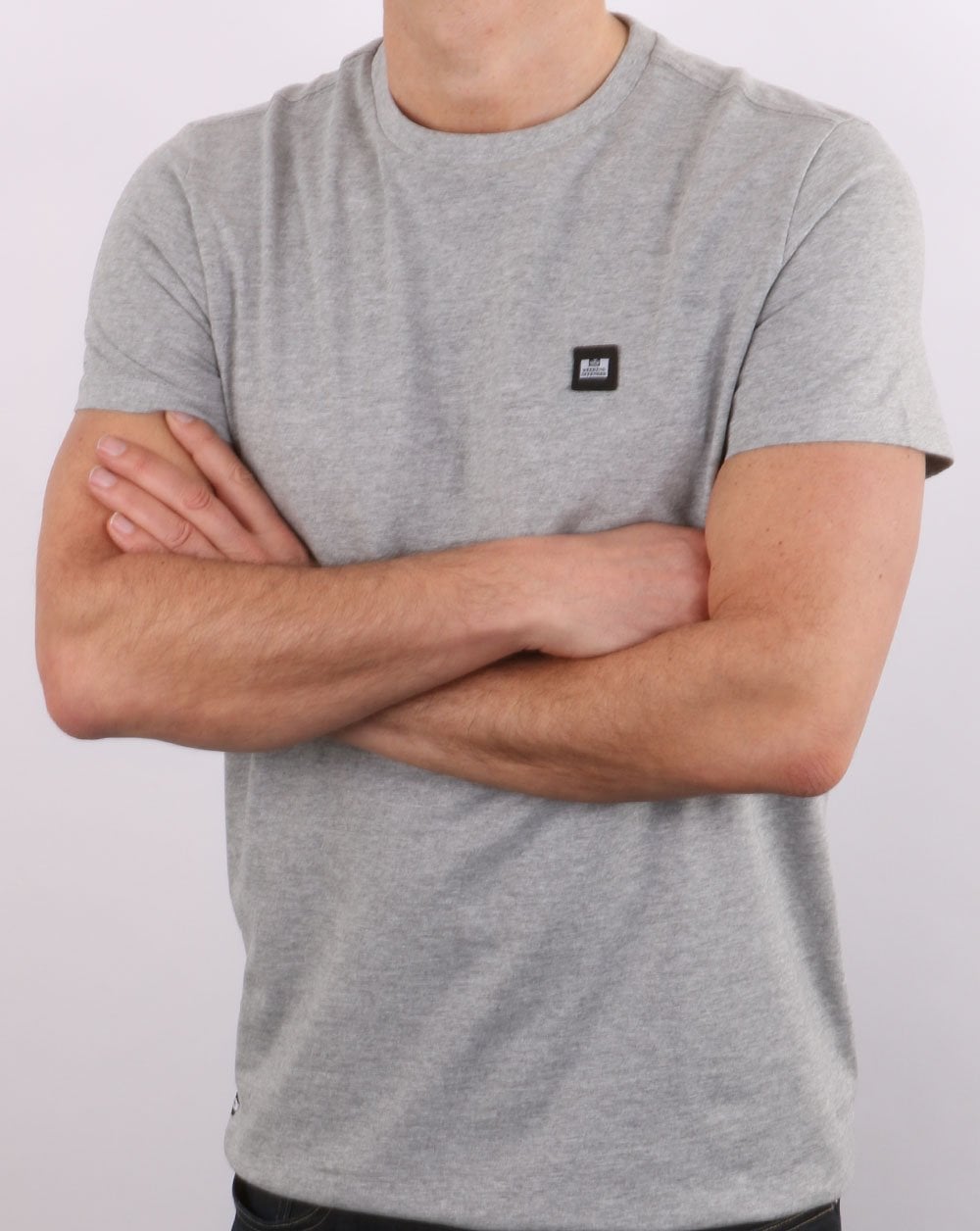 Weekend Offender Beach T-shirt Grey Marl
