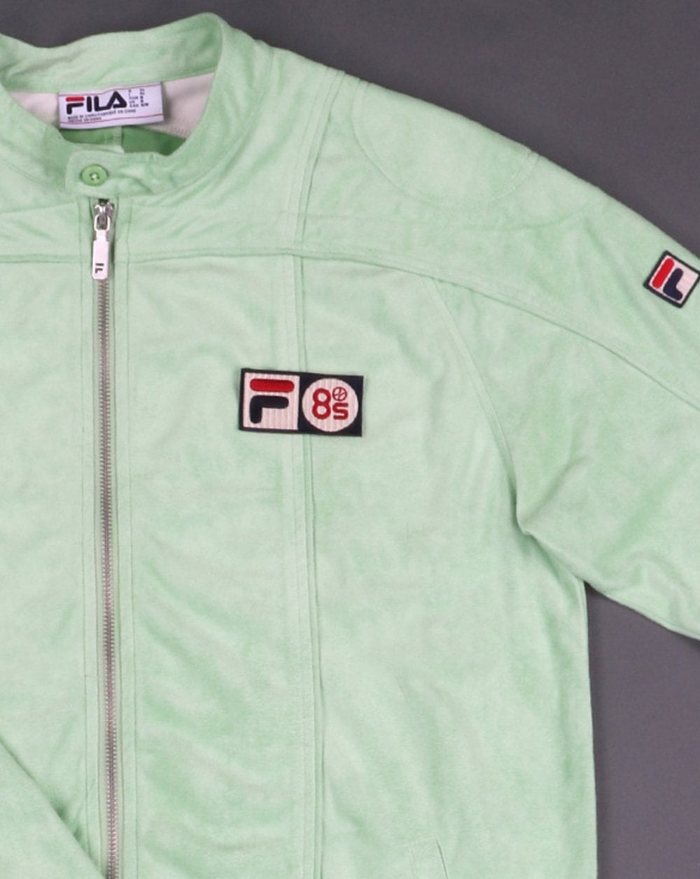 Fila Vintage Terrinda Mk3 Pro Badge Track Top Lime