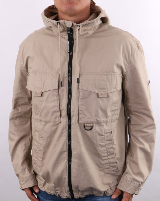 Tommy Jeans Tommy Jeans – Leichter Baumwollparka in weichem Beige