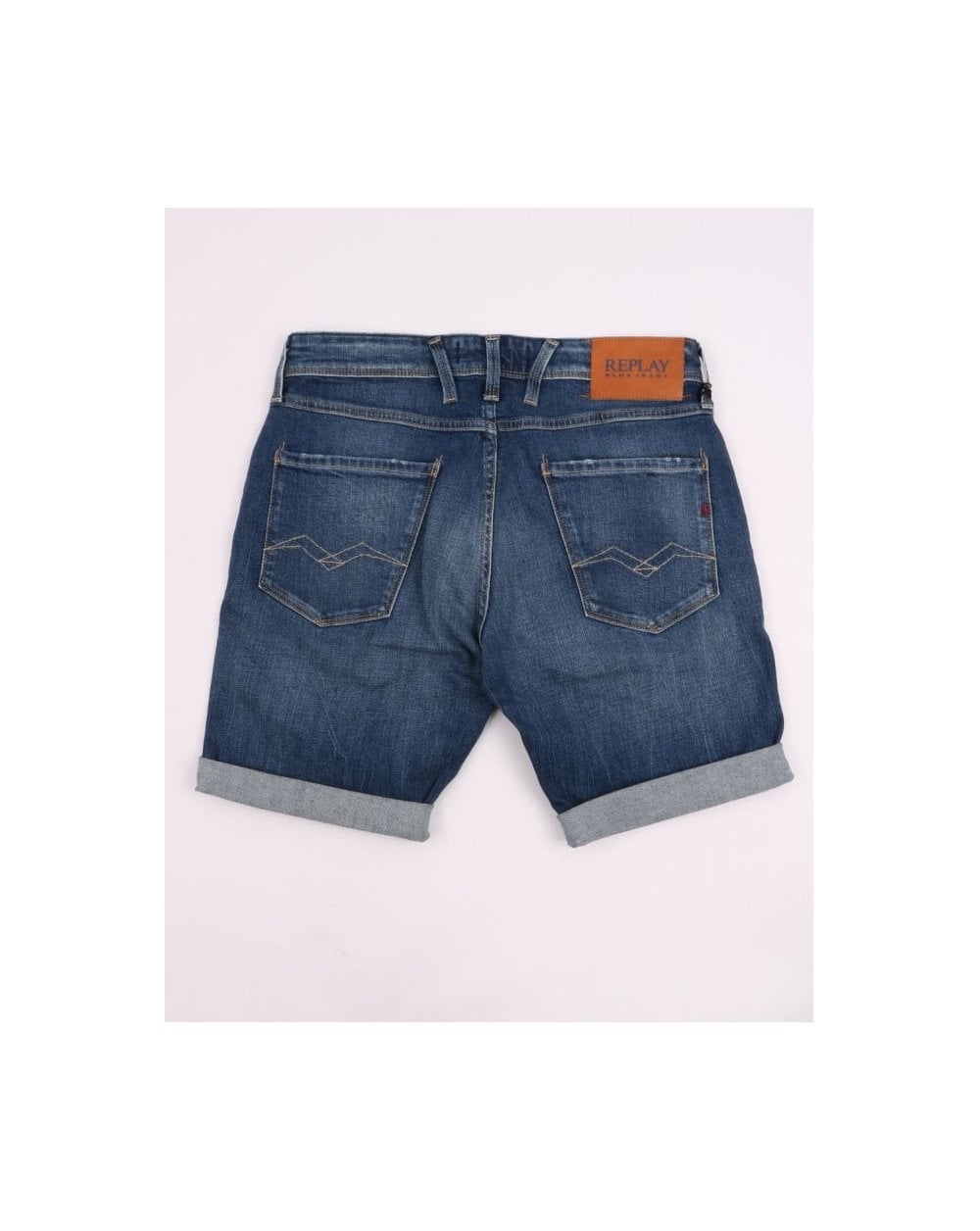 Replay Anbass Bio Shorts Medium Blue