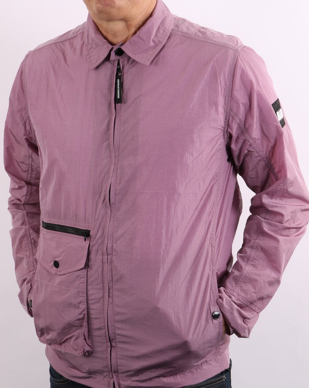 Weekend Offender Vinnie Überhemd Lila Glow