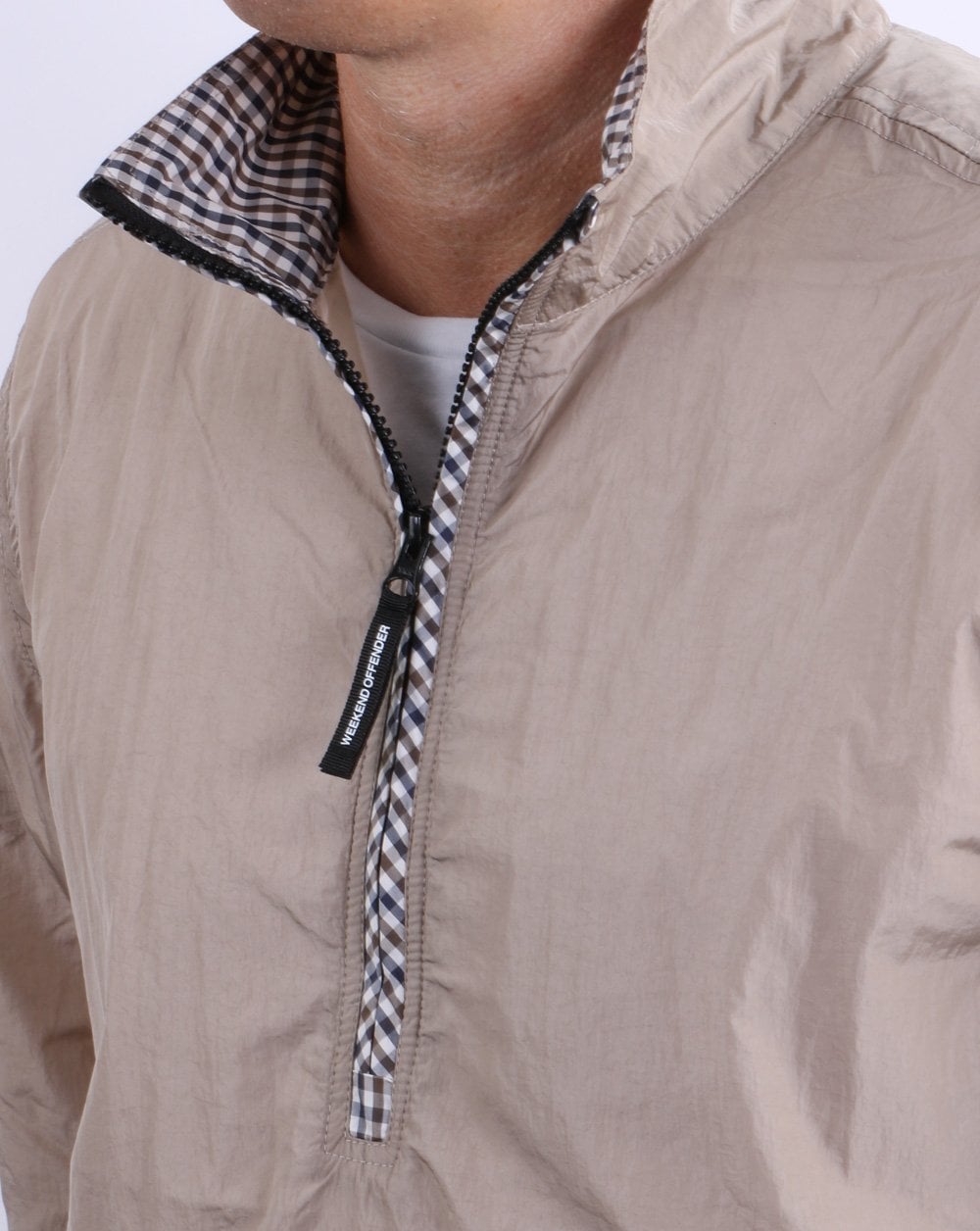Weekend Offender Covington Half Zip Beige