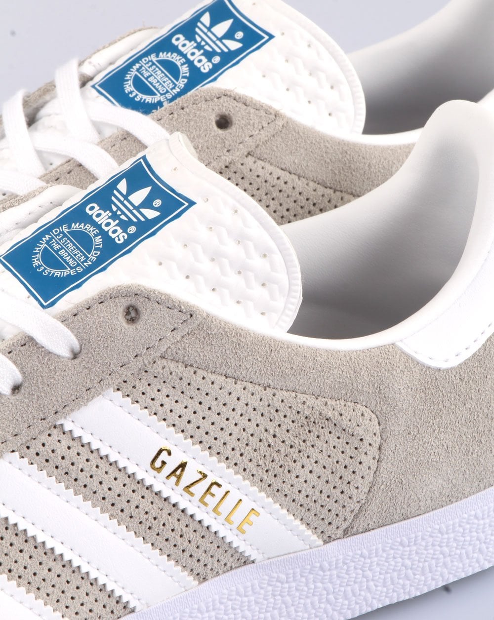 Adidas Gazelle Trainers Grey/white