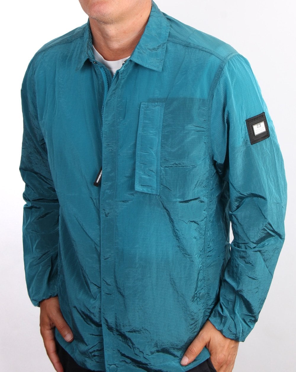 Weekend Offender Sorvino Overshirt Teal