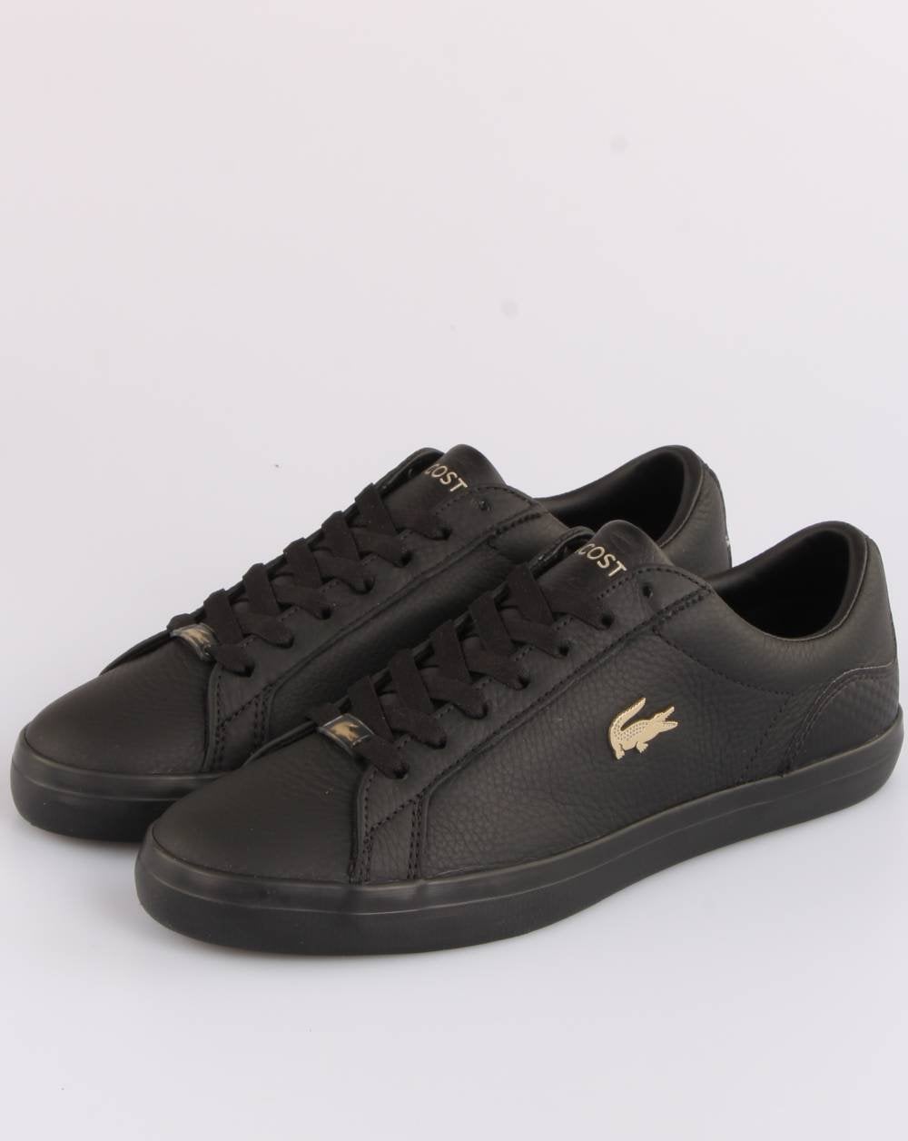 Lacoste Footwear Lerond Ledersneaker Schwarz