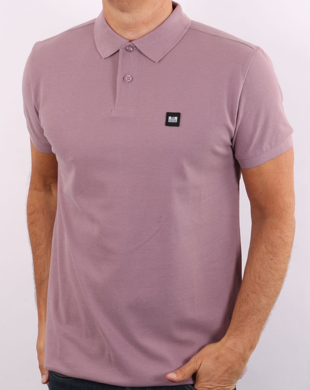 Weekend Offender Polo Shirt Lilac Glow