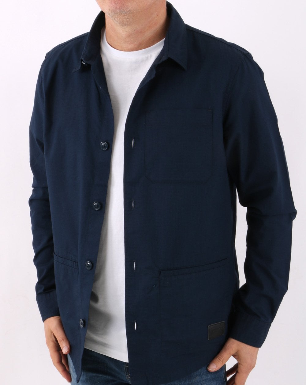 Barbour Murton Overshirt Navy