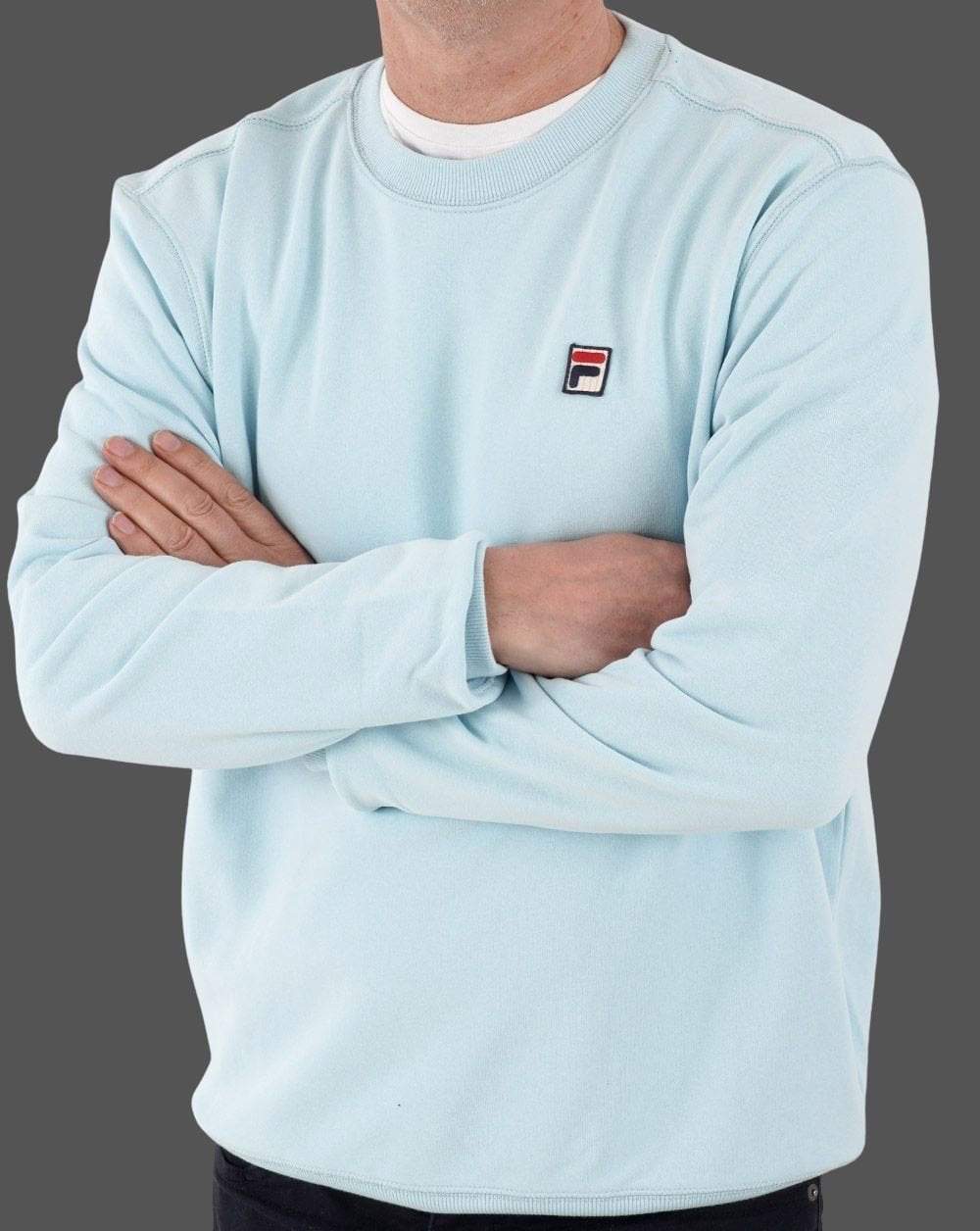 Fila Vintage Seppi Crew Sweat Soft Sky