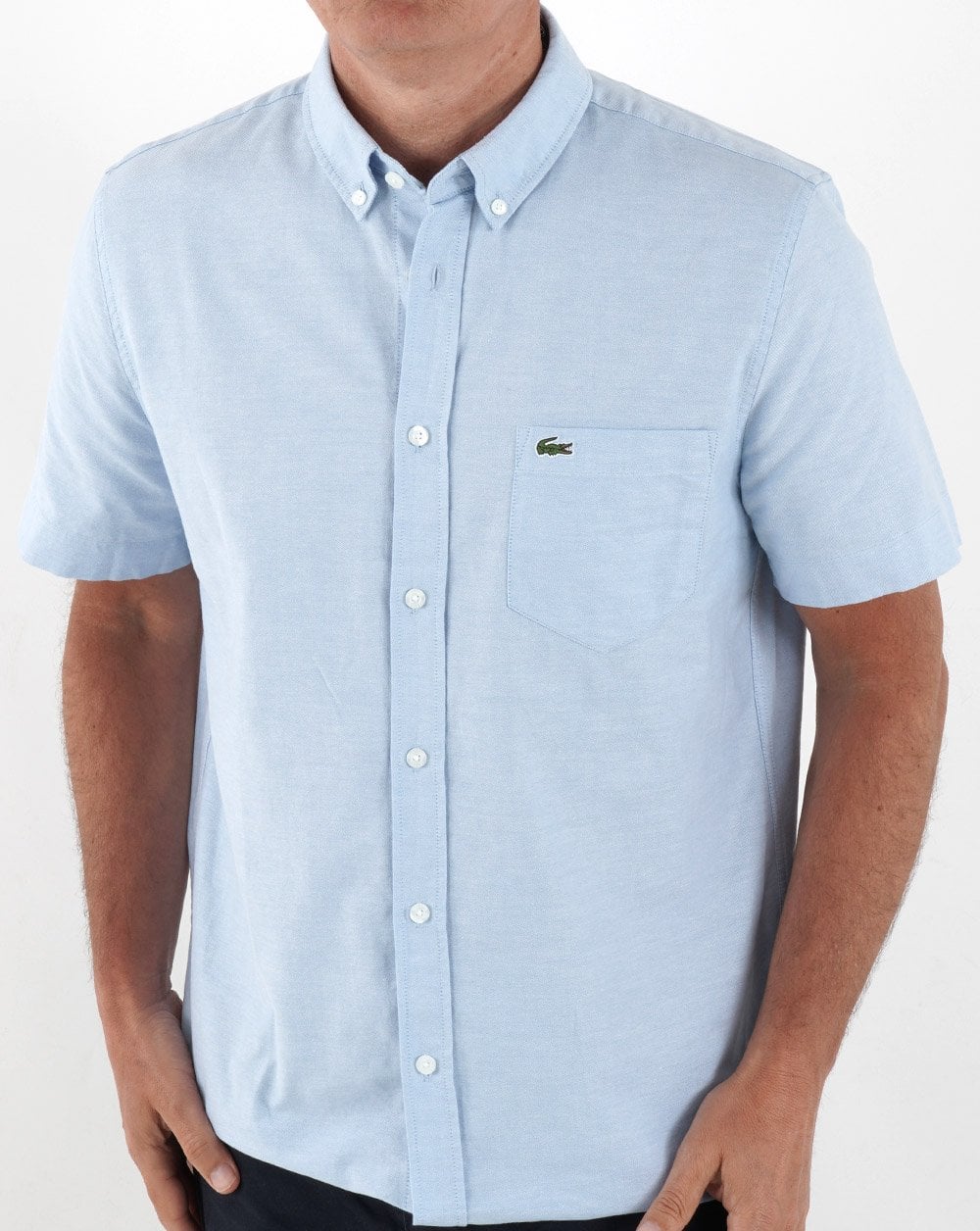 Lacoste Short Sleeve Shirt Sky Blue