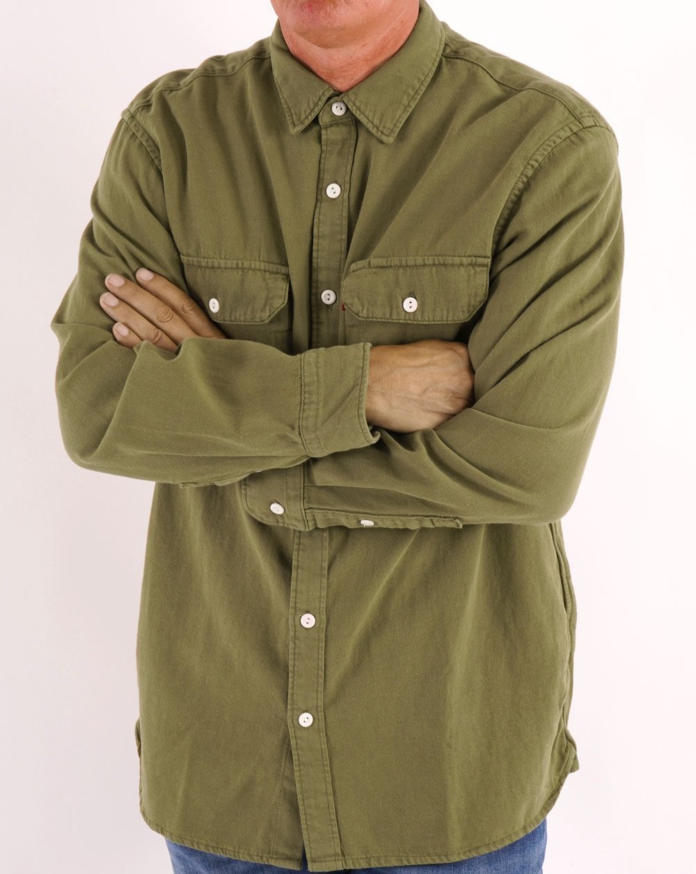 Levi's Jackson Worker Oversize Shirt Green