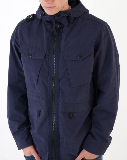 Ma.Strum Ma.strum Kapuzenjacke Marineblau