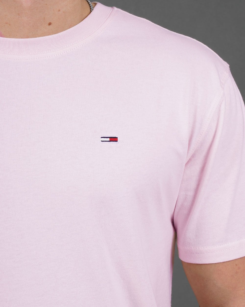 Tommy Jeans Solid T-shirt Light Pink