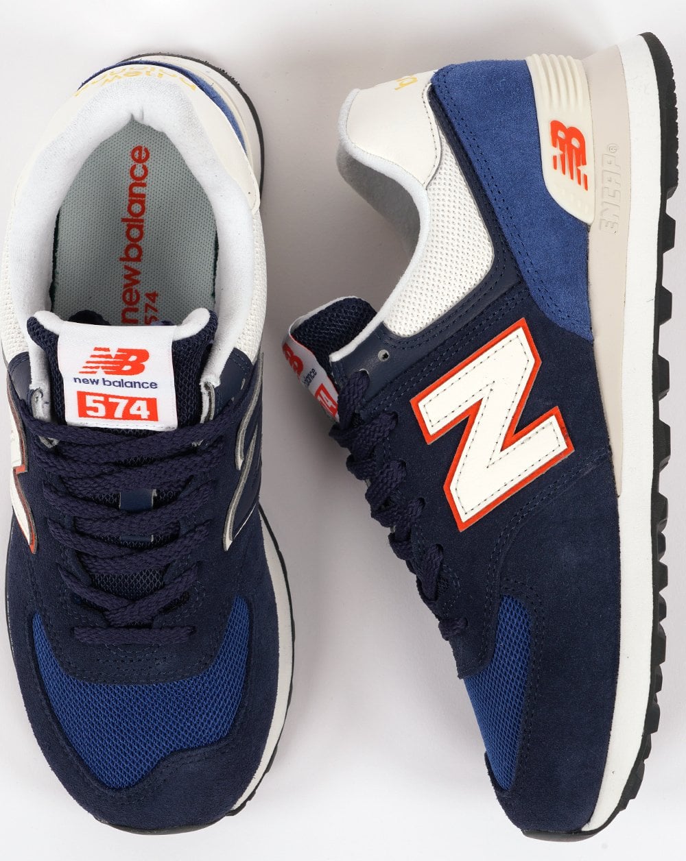 New Balance 574 Trainer Marineblau/Blau