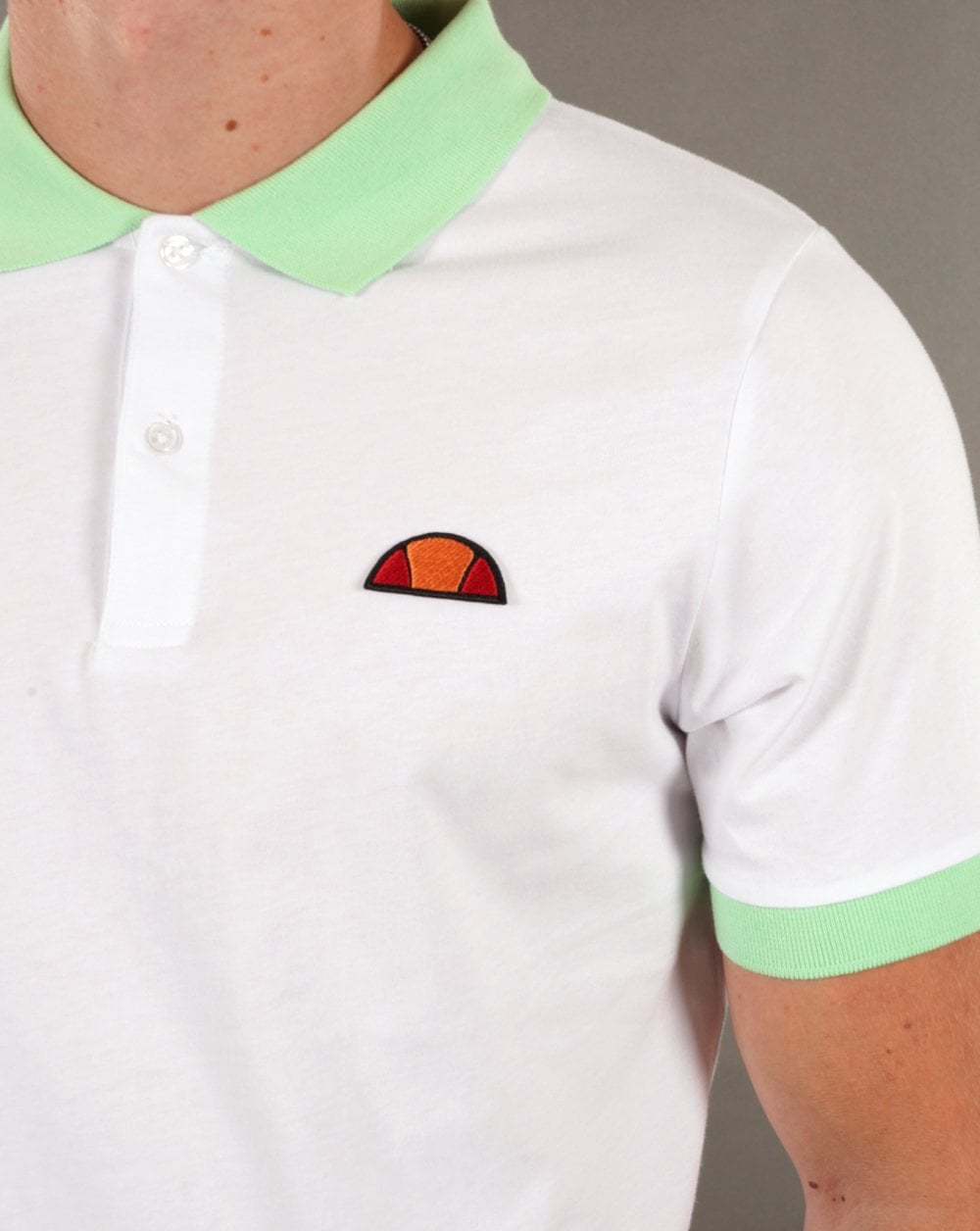 Ellesse Lessepsia Poloshirt Weiß/Hellgrün