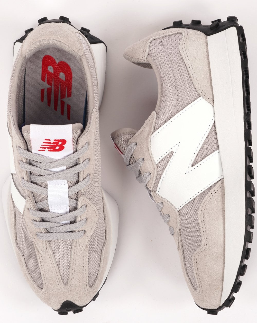 New Balance 327 Trainer Grey/White