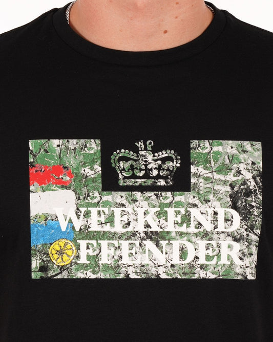Weekend Offender Weekend Offender Bad Man T-Shirt Schwarz