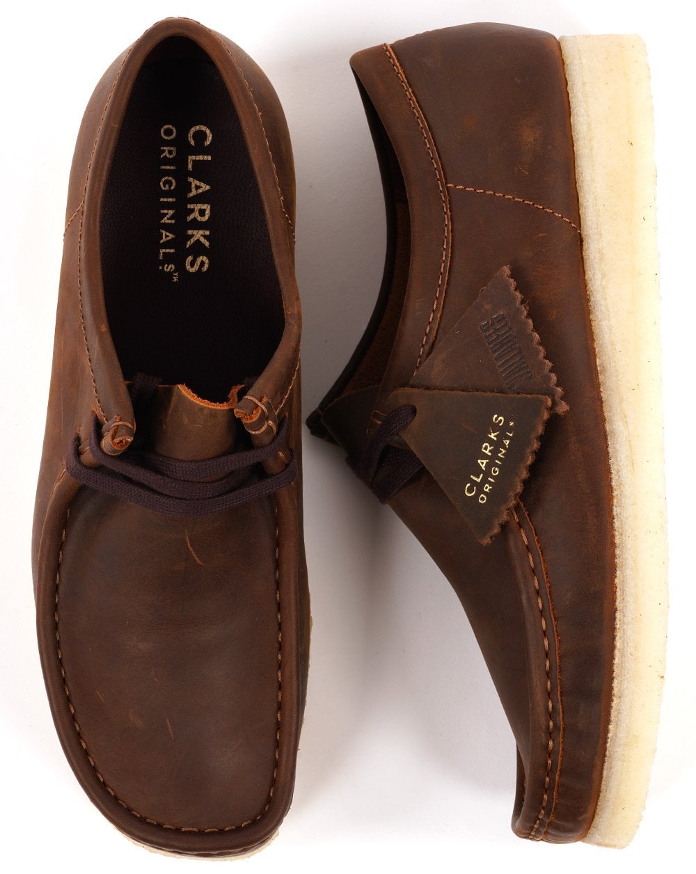 Clarks Originals Wallabee Schuhe Bienenwachs