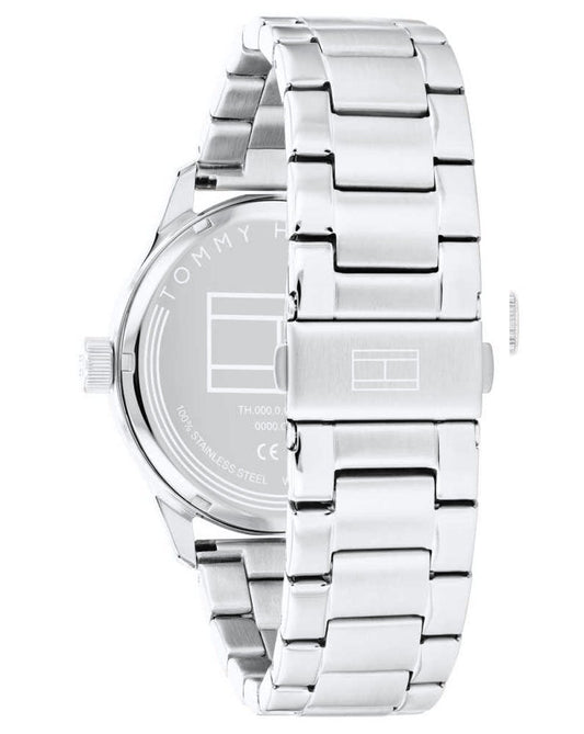 TOMMY WATCHES Tommy Hilfiger Uhren Forrest Uhr Silber/Schwarz