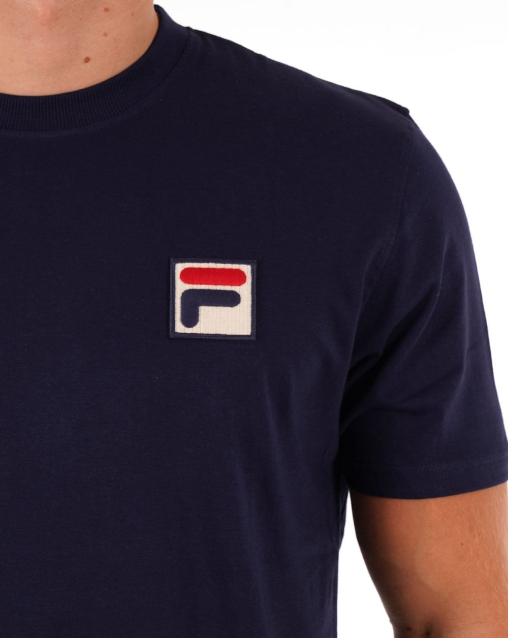 Fila Vintage Rogan T Shirt Navy