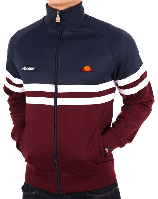 Ellesse Ellesse Rimini Trainingsjacke Marineblau/Burgund
