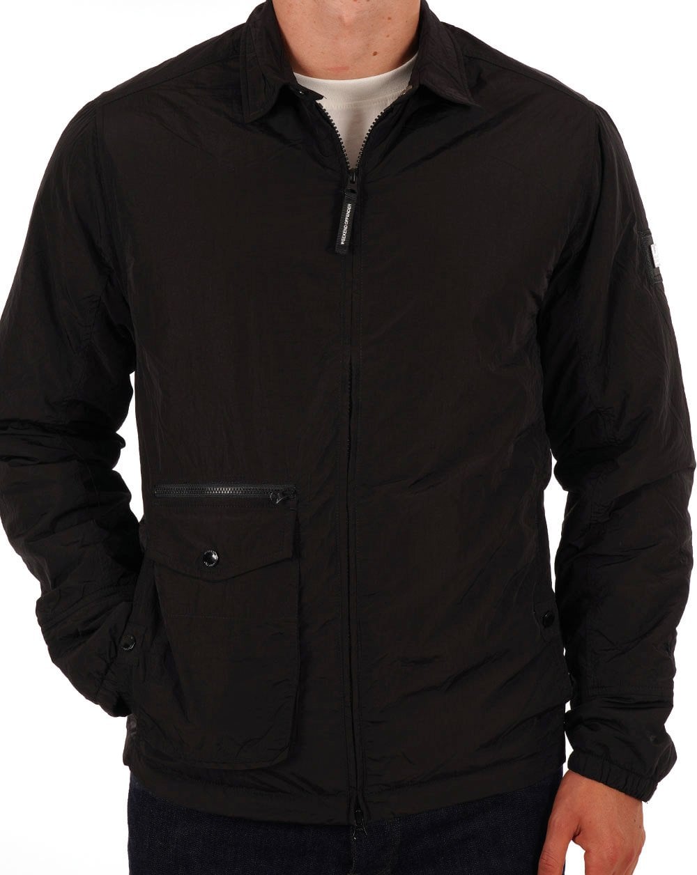 Weekend Offender Vinnie Thermo-Überhemd Schwarz