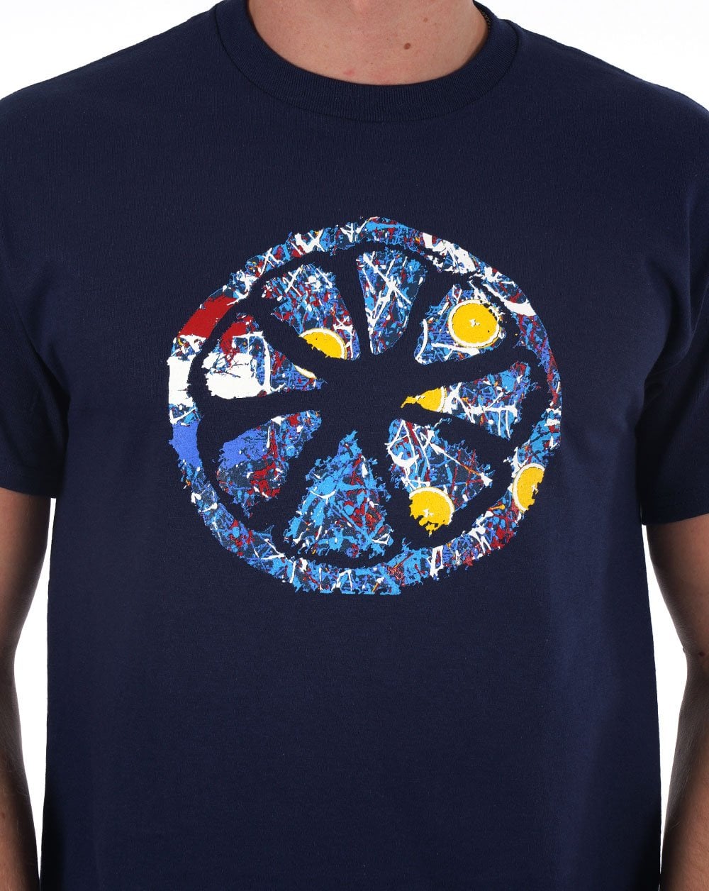 Jackson Roses T-Shirt Marineblau